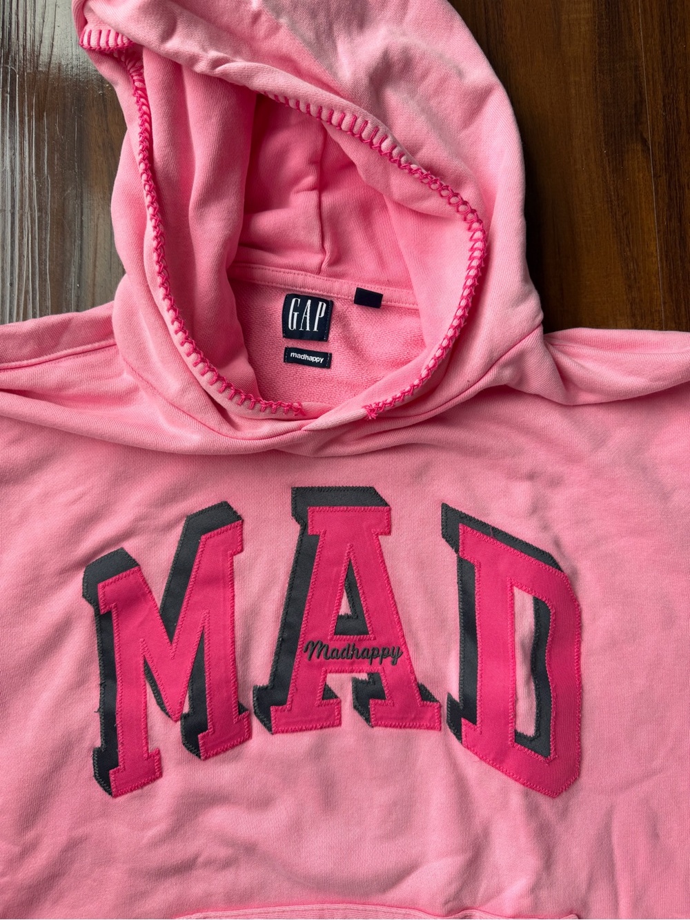 Madhappy x Gap Exclusive Pink Mad Hoodie - Picture 5 of 7